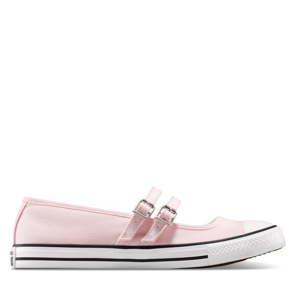 Woman's Shoes Converse Chuck Taylor All Star Dainty Mary Jane Ballet Pink SZ 7.5 - Picture 13 of 13